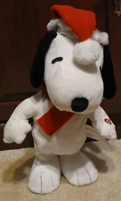 2011 Peanuts Worldwide LLC Snoopy Animated Dancing Plush Christmas Musical