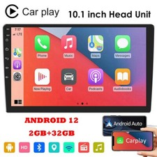 10.1" Double 2 DIN Android 2 32G Car Stereo Radio GPS Navigation Wifi BT CarPlay
