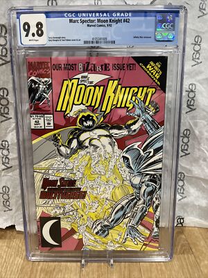Marc Spector: Moon Knight #42 CGC 9.8 (1992) - Moon Shade menaces the Multiverse