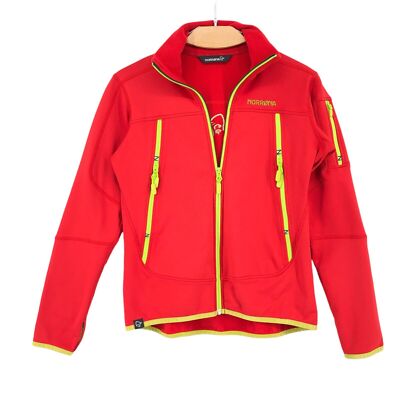 NORRONA Damen NARVIK WARM2 Full Zip Fleece Pullover Größe S