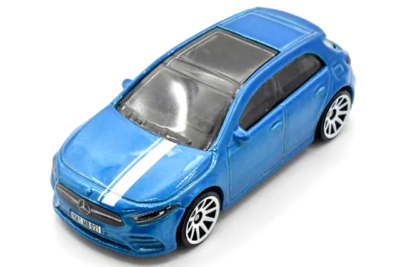 Hot Wheels '19 Mercedes Benz A Class Blue HW Hatchback Kid Diecast