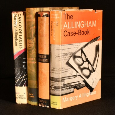 1952-1969 4vols Four Crime Novels by Margery Allingham 1st Ed Scarce Uncommon