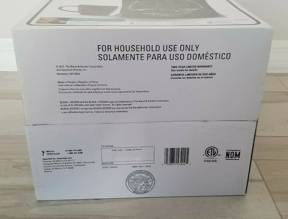 BRAND NEW - Black & Decker 12-Cup Programmable Coffee Machine Black BCM1410B - Image 4 of 4