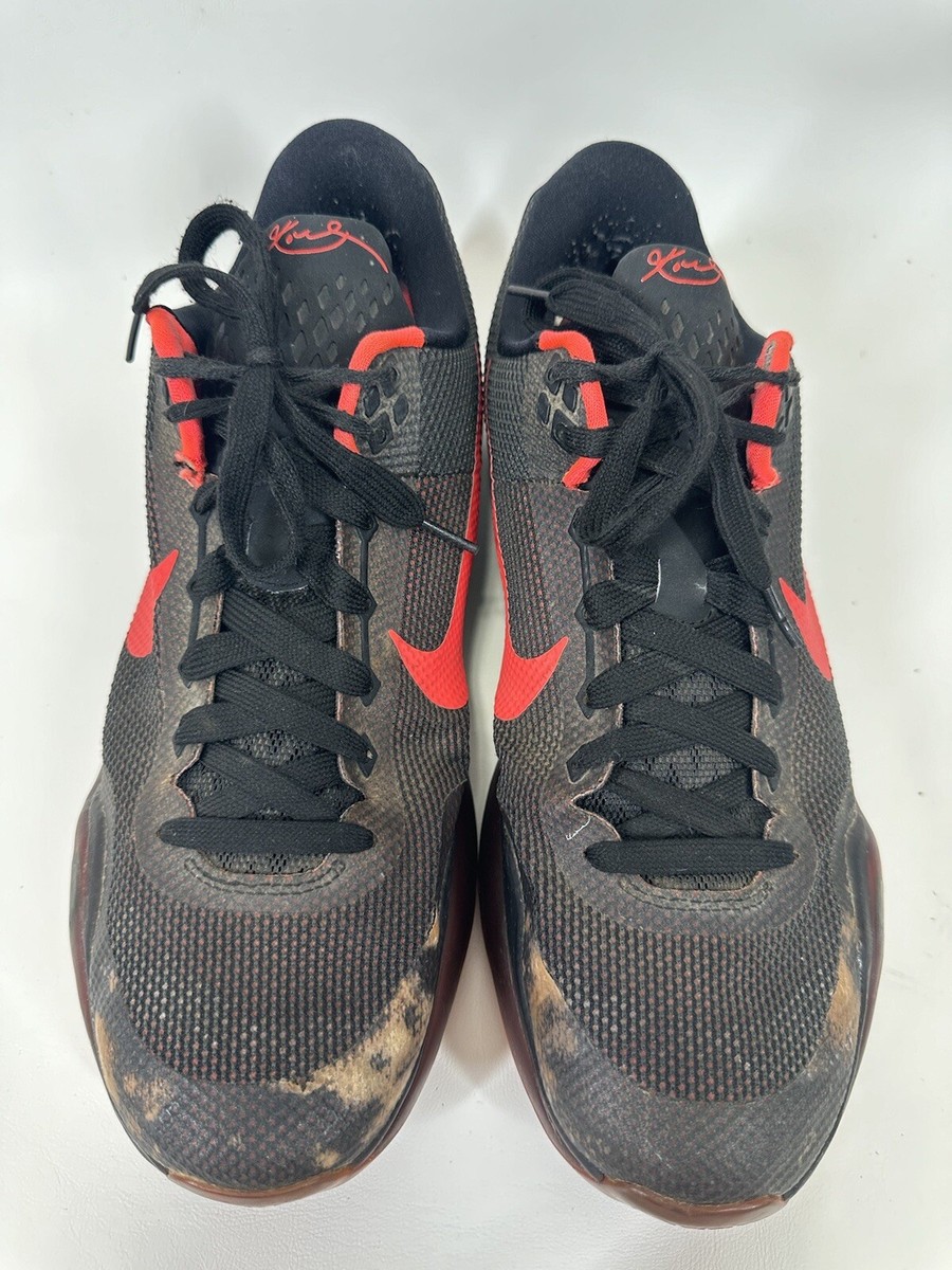 Nike Kobe 10 Bright Crimson 2015 Sneaker 705317-060 Size 12  display picture 2
