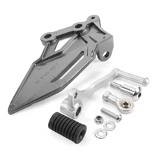 Gear Shifter Lever Front Foot Peg Bracket Footrest Pedal For Kawasaki Ninja 300