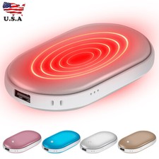 5000mAh Rechargeable Portable Electric Hand Warmer Reusable Outdoor Warm Heat