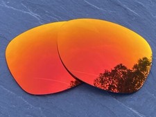 POLARISED FIRE RED MIRROR REPLACEMENT LENSES FOR RAY-BAN WAYFARER RB2132 55mm