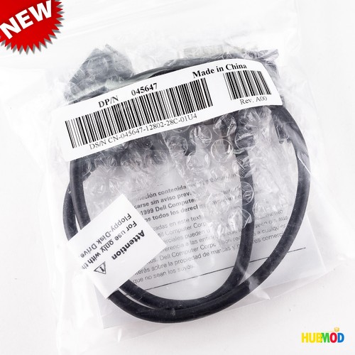 NEW DELL Latitude Laptop External Floppy Disk Drive Cable Parallel 053975 045647 - Picture 3 of 3