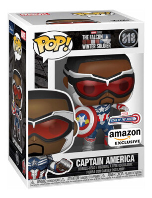 Captain America Funko Pop # 818 Amazon Exclusive | eBay