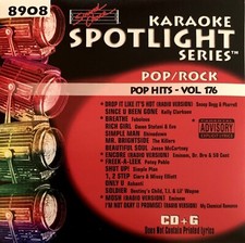 SOUND CHOICE SPOTLIGHT - POP HITS - SC8908 - VOL 176 - SNOOP DOGG  RARE 