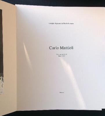 CARLO MATTIOLI AA.VV. ANALYSEAUSGABEN 1986 ROUTEN BINDUNG MIT SCHATULLE