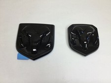 2013-2018 Ram 1500 2500 3500 Front Rear Glossy Black Rams Head Badge Emblem 2013-2018 Ram 1500 2500 3500 Front Rear Glossy Black Rams Head Badge Emblem