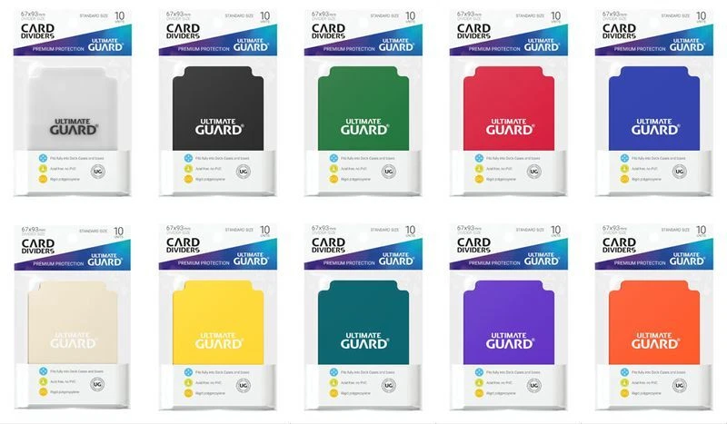 Ultimate Guard Kartentrenner Card Dividers (10) - verschiedene Farben - Bild 1 von 1