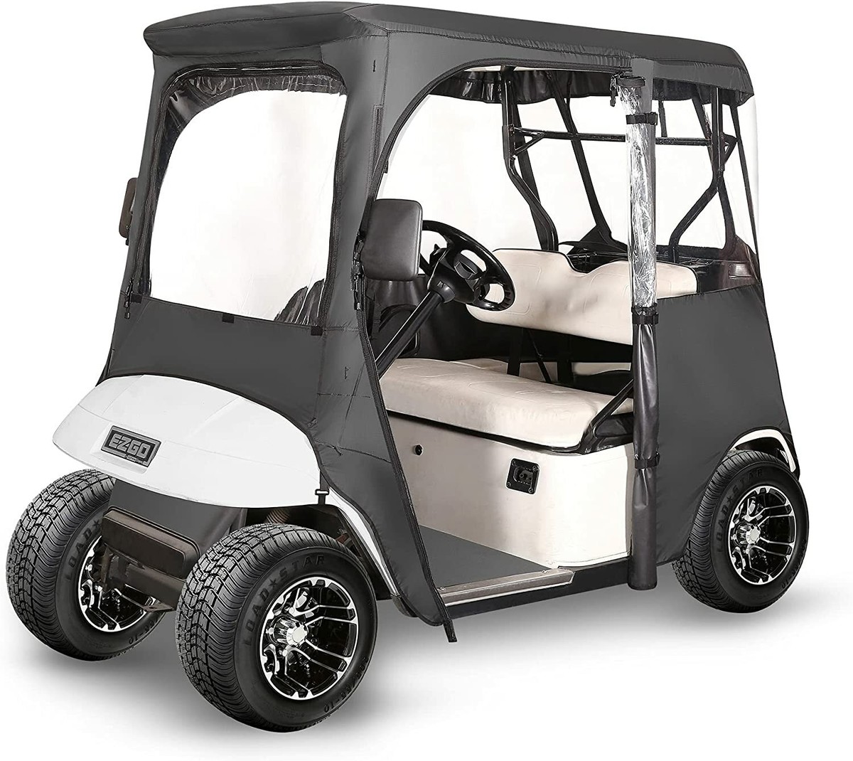 Golf Cart Enclosure for EZGO TXT RXV 2 Passenger, 600D Golf Cart