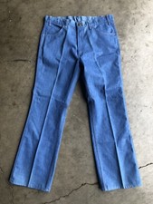 Vintage DS Levi's Cotton Polyester Orange Tab Jeans 36 x 31 Made USA 43432 0812