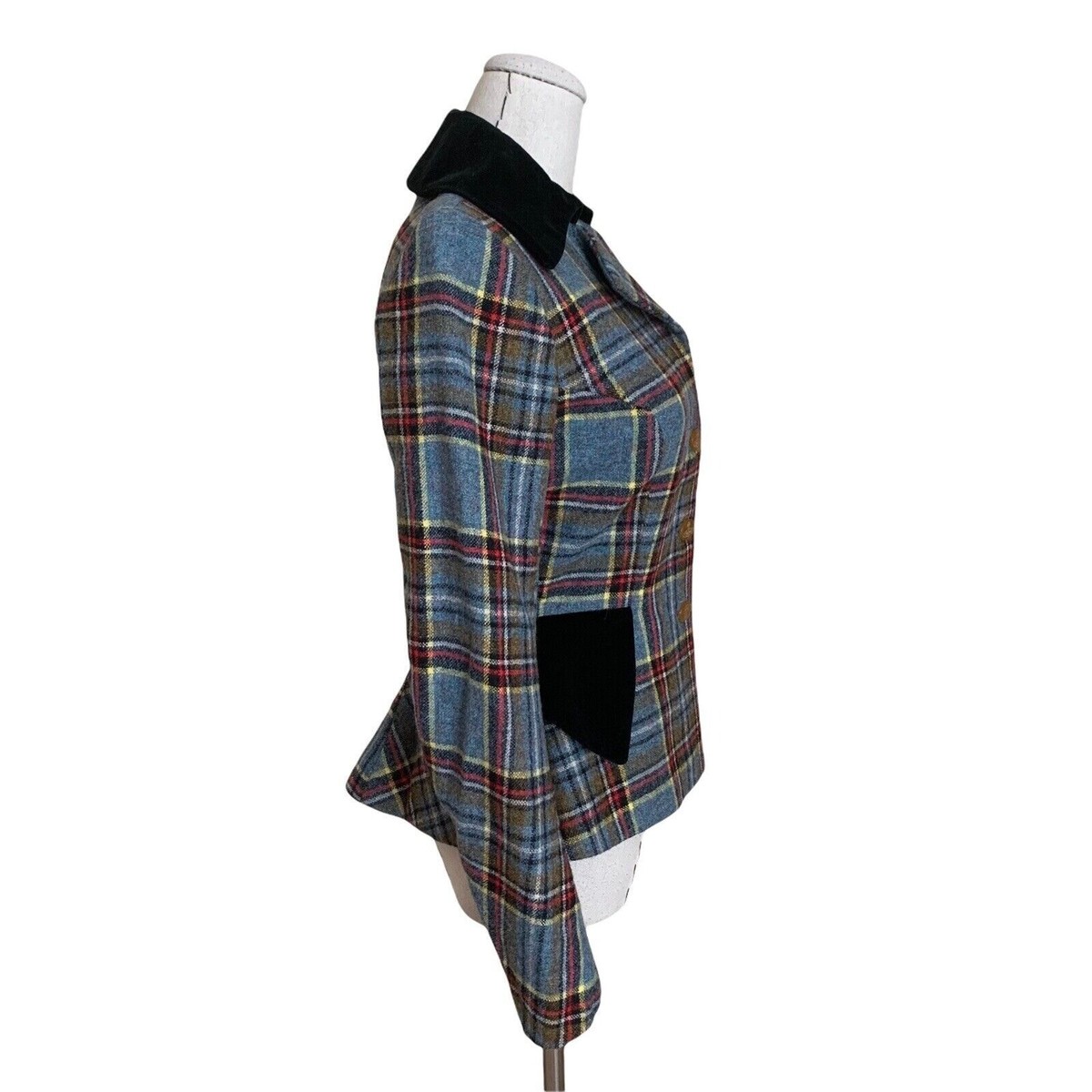 Vintage 90s VIVIENNE WESTWOOD F/W 1994 Wool Tartan Plaid Vintage 90s VIVIENNE WESTWOOD F/W 1994 Wool Tartan Plaid
