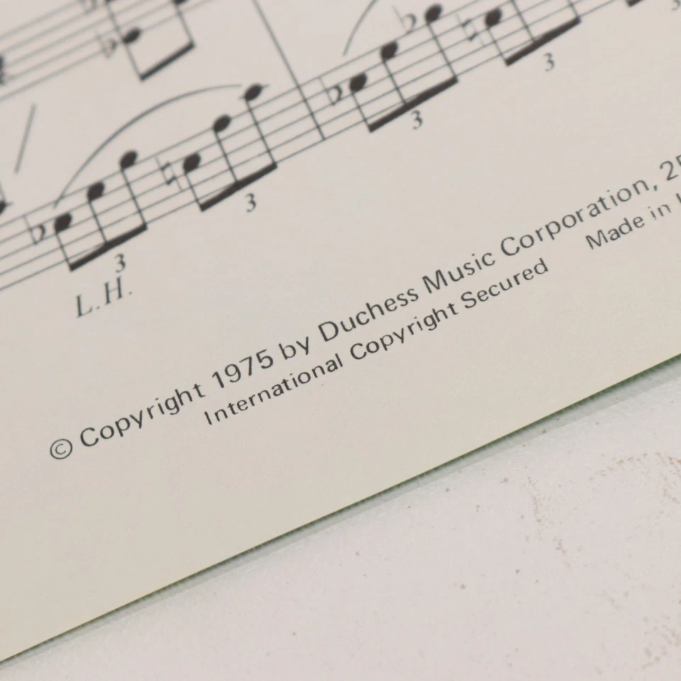 Partituras de piano de película Theme from Jaws 1975 música de duquesa Foto 4 de 4