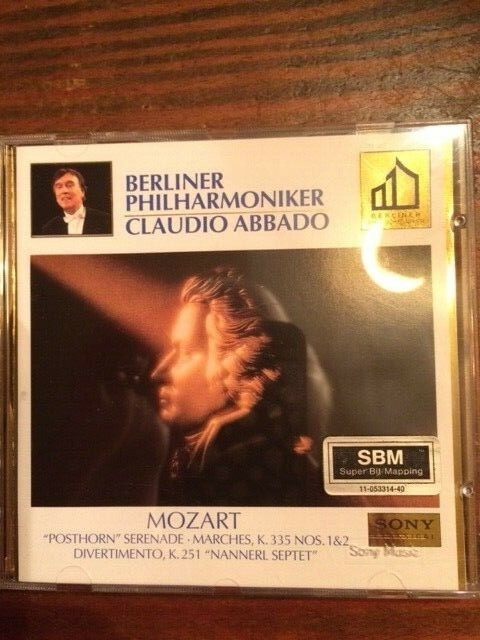 MOZART: BERLINER PHILHARMONIKER CLAUDIO ABBADO | eBay MOZART: BERLINER PHILHARMONIKER CLAUDIO ABBADO | eBay