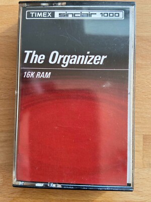 The Organizer - Timex Sinclair 1000 Software