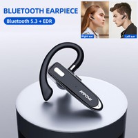 MPOW Wireless Bluetooth 5.1 Car Headset Headphone Earpiece Hands-free Earphone
