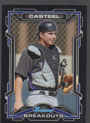 RYAN CASTEEL  2013 BOWMAN DRAFT BREAKOUTS CARD #BSB-RC