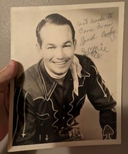 Spade Cooley Signed Photo Convicted Murderer Country Music Singer