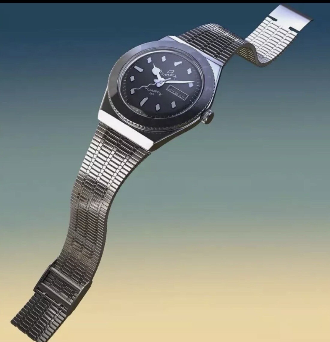 時計 END x TIMEX Q-Series WARP Watch TIMEX END. X TIMEX Q SERIES 'WARP' WATCH - LE - NEW SEALED