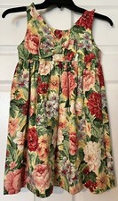 Child Kids Girls Floral Dress. Kidbodies Size 6