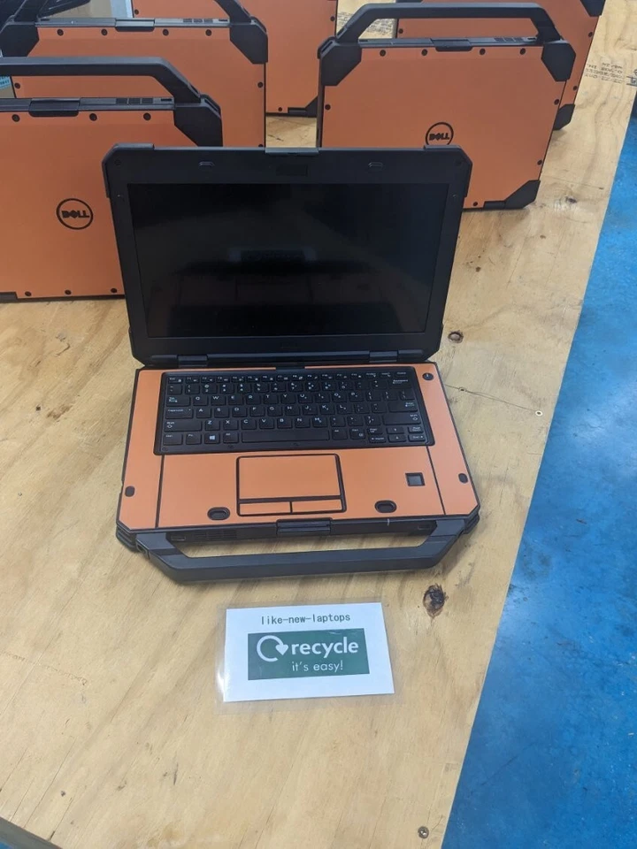 Ноутбук Dell Latitude 14 прочный 5420 i5-8650U 32 ГБ 1 ТБ ВЕБ-КАМЕРА + СЕНСОРНЫЙ ОРАНЖЕВЫЙ - Изображение 2 из 4