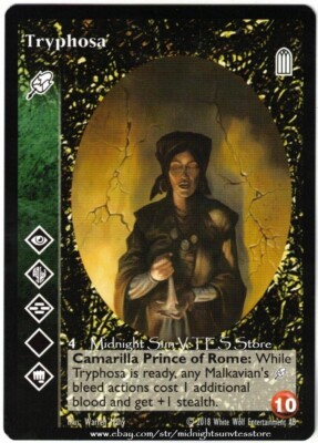 Tryphosa Malkavian Keepers of Tradition 2018 BCP V:TES VTES Vampire CCG