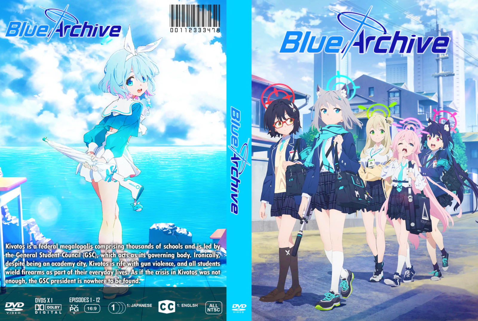 Blue Archive Serie Anime Episodios 1-12 Subtítulos en Inglés