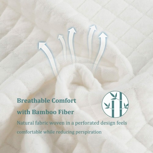 Milemont Memory Foam Pillow, Pillows for Sleeping, CertiPUR-US, Standard Size - Picture 8 of 12