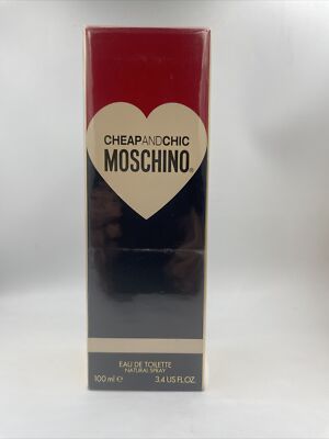 Cheap and Chic by Moschino 3.4/3.3 oz (100ml) EDT spray for Women New In Box