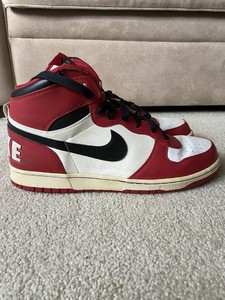 2009 Nike Big Nike High Chicago Spike Lee Shoes Mars 336608-101 Size 13 Dunk!!! | eBay
