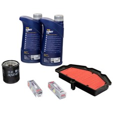 Wartungsset Für Kawasaki KLE 500 (1991–2007) – Mit Luftfilter, Ölfilter, Zündkerzen