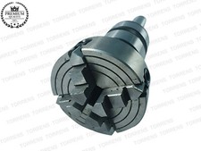 Revolving Center MT 2 Shank+ 4 Jaw Independent 70 mm Lathe Chuck Premium Quality