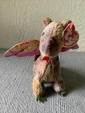 Ty Beanie Baby Scorch the Dragon w/Iridescent Wings 1998 9" NWT So Cute