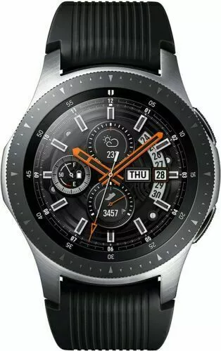 Samsung Galaxy Watch R800 BLACK 46mm Wi-Fi Grade A Condition (NEW Strap +  CHRGR)