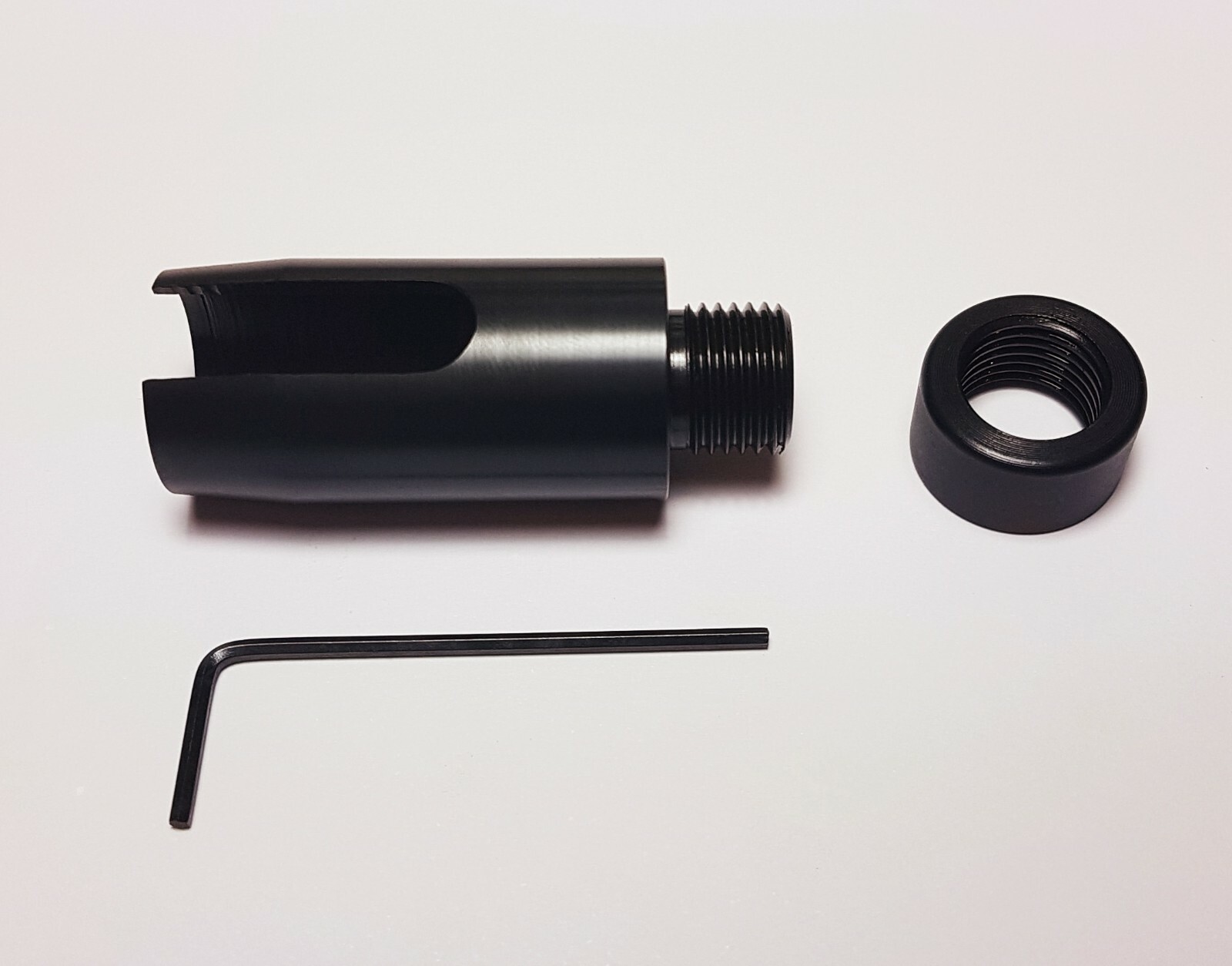 SILENCER ADAPTER 1/2 20 UNF Crosman 1077 milling rare Air Riffles Air
