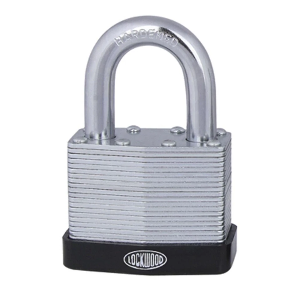 Lockwood ASSA ABLOY - 50mm Laminated Steel Padlocks set of 4 - 119/50/129/4NDP - image 2 of 2