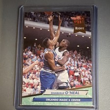 Fleer - 1992-93 Ultra Shaquille O'Neal Rookie #328 Orlando Magic NBA Card