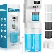 Automatic Mouthwash Dispenser for Bathroom,20.29 Oz Touchless Electric Mouth Was