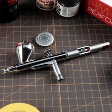 Airbrush Kit, Airbrush Painting Set, Double-Action Trigger Airbrush Gun 0.3mm
