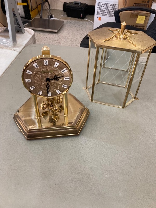 KUNDO ANNIVERSRY CLOCK FROM GERMANY HEXAGON BASE TESTED