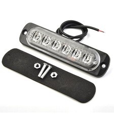 Pi??ces Utiles Lumi??res Stroboscopiques Lumi??re Voiture 18W 333mA 6 LED Balise