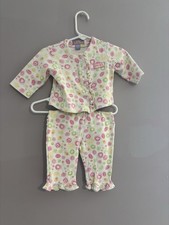 Vintage Winnie The Pooh size 0-3 Month Disney Baby Pajamas With Ruffle  Flare