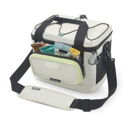 Coleman XPAND-Beige Soft Cooler-Holds Ice 24hrs-30 Cans-13''x9''x10'' New With Tags