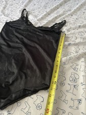 Vassarette Vintage Bodysuit Sz 36/medium Black see photo