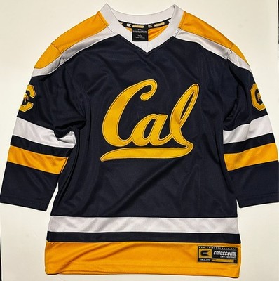 California Golden Bears Cal Colosseum Football Hockey Jersey Youth Small S 8/10