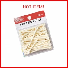 Annie Plastic Roller Picks 80PCS #3199